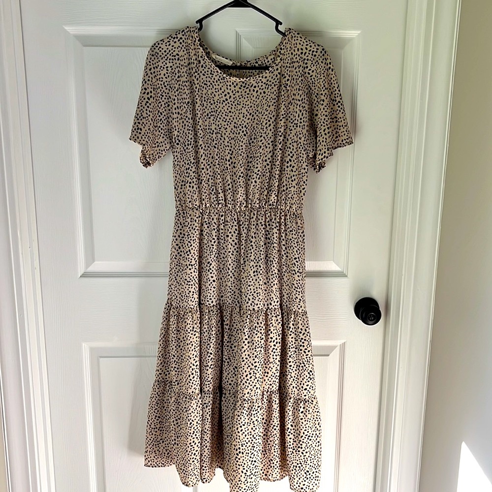 Girls Cheetah Print Dress